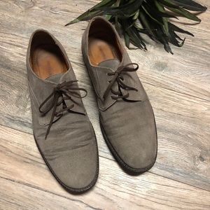 {Johnston & Murphy} Suede Lace Men’s Dress Shoes Size 11.5